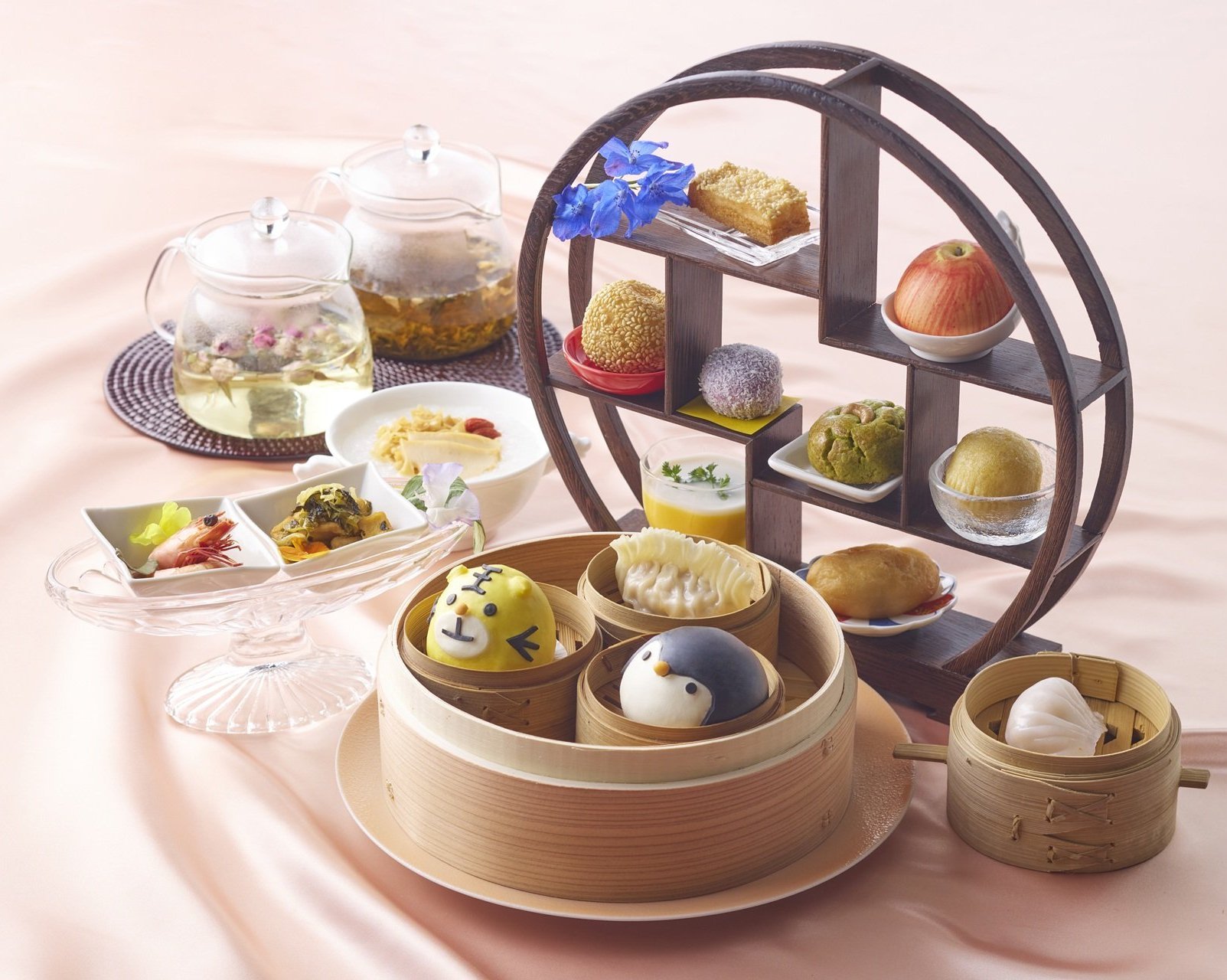 中華のアフタヌーンティーセット