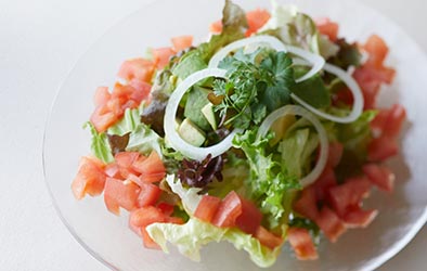 Avocado and tomato salad