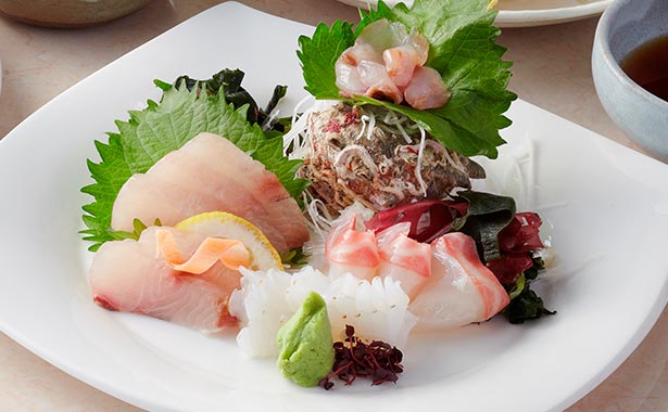 Sashimi Set Course