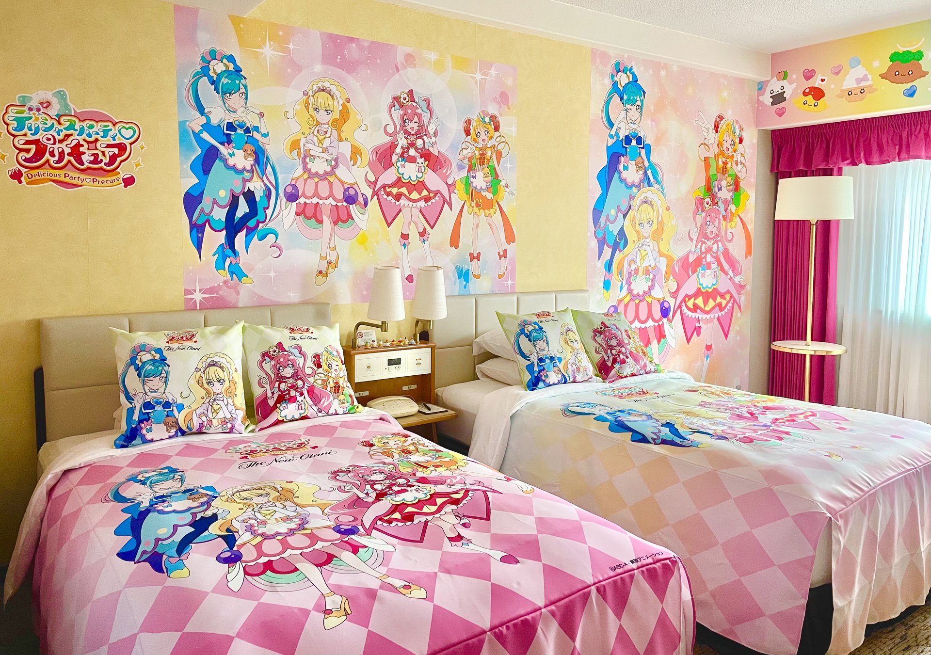 デリシャスパーティ プリキュア コラボレーションルーム ホテルニューオータニ博多
